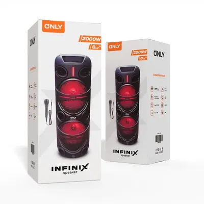 PARLANTE 8” X 2 – MODO-020 INFINIX – ONLY