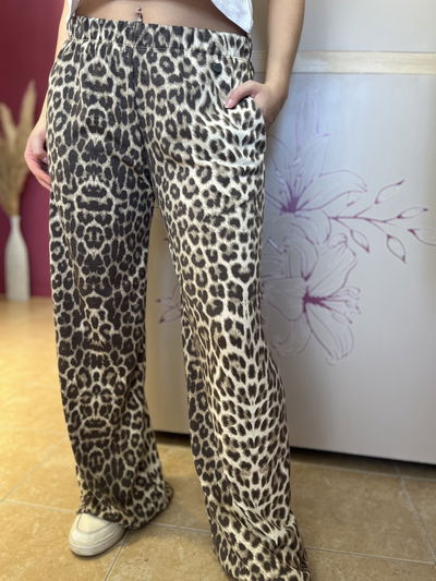 Palazzo animal print 