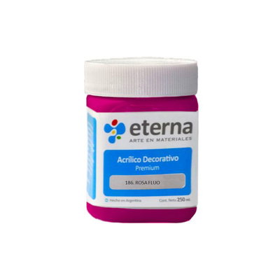 Acrílico común Eterna Rosa flúor 