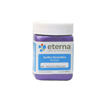 Acrílico común Eterna Violeta perlado