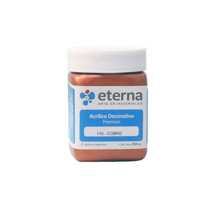 Acrílico común Eterna Cobre