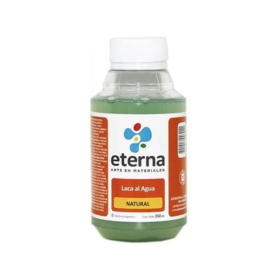Laca al agua natural