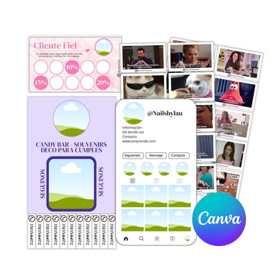 KIT EMPRENDEDOR EDITABLE EN CANVA 
