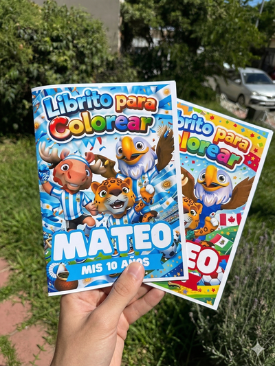 LIBRITOS A5 MUNDIAL 2026 EDITABLE EN CANVA