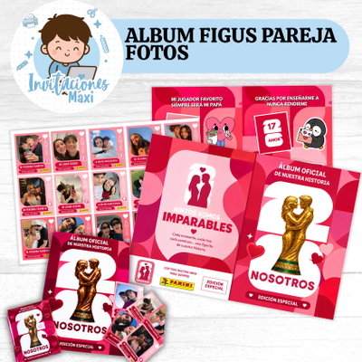 ALBÚM FIGURITAS MUNDIAL PAREJA