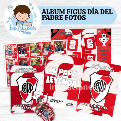 ALBÚM FIGURITAS DÍA DEL PADRE RIVER