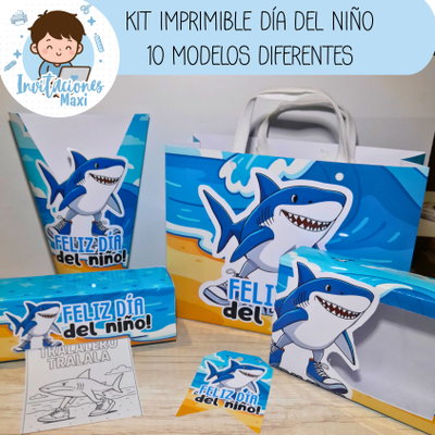 KIT IMPRIMIBLE COMBO DÍA DEL NIÑO 10 TEMATICAS PDF