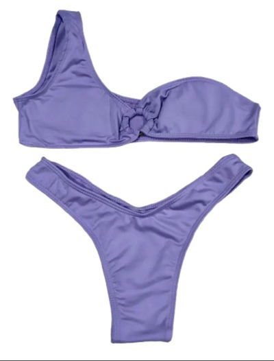 Bikini top un solo hombro less en v