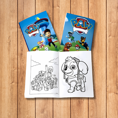 MINI LIBRITO PARA COLOREAR