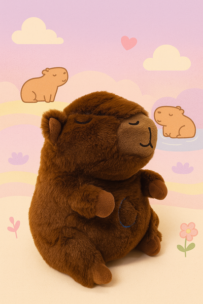 PELUCHE CAPIBARA QUE RESPIRA
