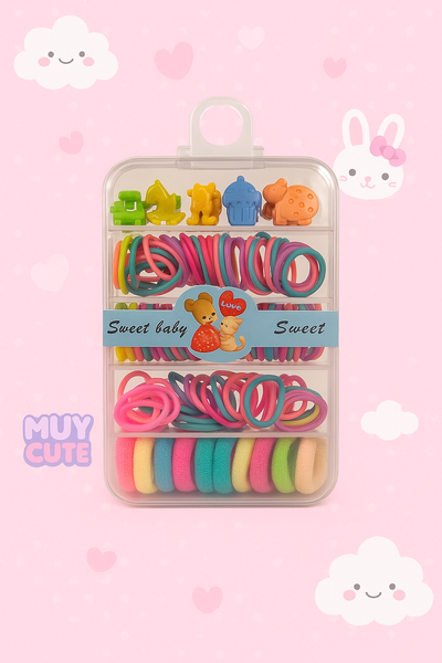 SET DE ACCESORIOS PARA CABELLO