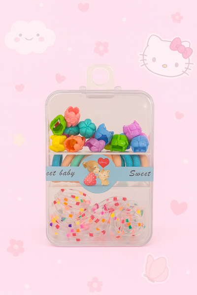 SET DE ACCESORIOS PARA CABELLOS