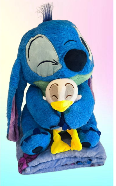 PELUCHE STITCH CON MANTA