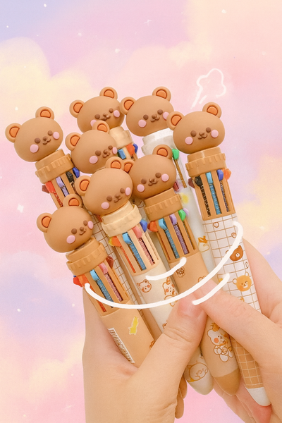 LAPICERAS MULTICOLORES OSITO