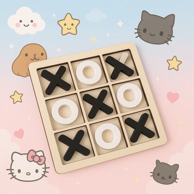 TATETI NEGRO Y BLANCO