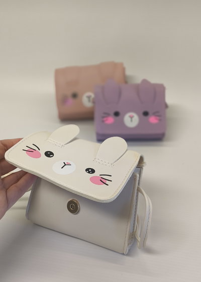 MINI CARTERA/BANDOLERA CONEJA NATURAL