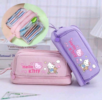 CARTUCHERA DE KITTY ROSA