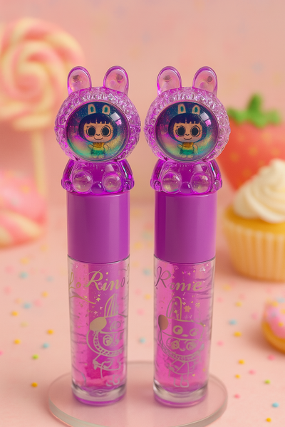 LIP GLOSS MAGICO LABUBU MORADO
