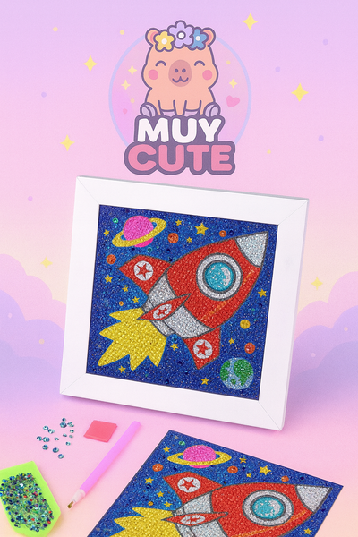 KIT DE PINTURA CON DIAMANTES SIN MARCO