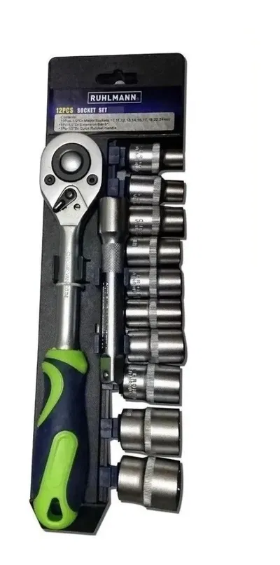 Set de tubos con crique y alargue encastre 3/8" – Ruhlmann