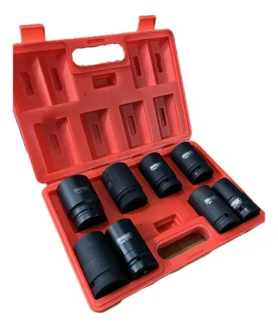 Juego Set 8 Tubos Largos Impacto 1 Pulgada 27-41mm Eurotech