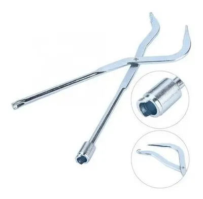 Pinza para Resorte de Freno Eurotech | Cromo Vanadio | Uso Profesional