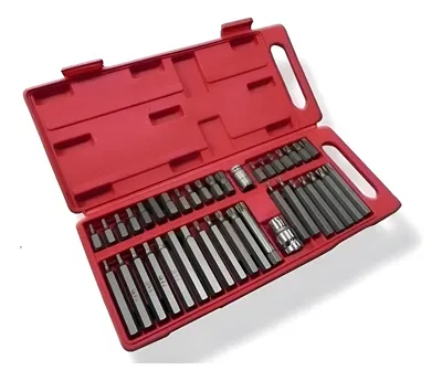 Set de puntas Torx, Allen y Multiestria 40 piezas (DAVISON)