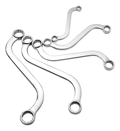 Juego de Llaves Tipo S | 5 Piezas 10 a 19 mm