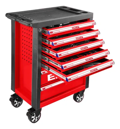 Carro de Herramientas Emtop de 328 Piezas