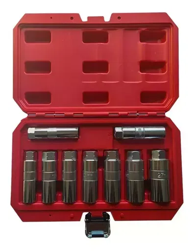 Juego Tubos Largos Pasantes Amortiguadores 9pzas Eurotech