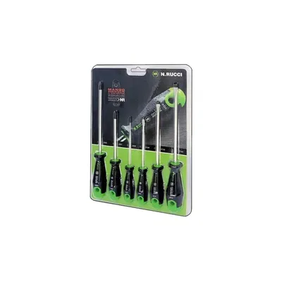 Juego Destornilladores x 6 Piezas Rucci