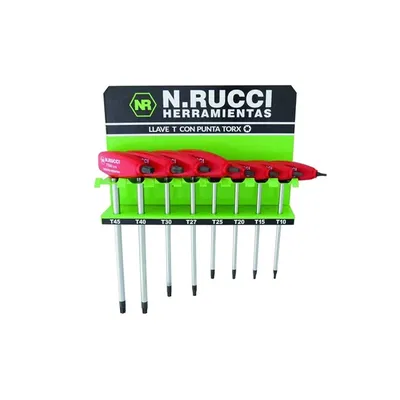 Juego Llaves T Torx x 8 Piezas Rucci