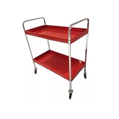 Mesa Rodante 2 Bandejas c/ Ruedas Reforzadas Palladino