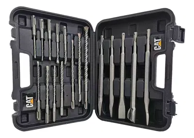 Set Cinceles Puntas Mechas 17 Piezas CAT