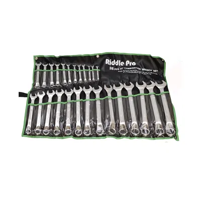 Juego Llaves 26 Pcs 6 a 32 mm Riddle Pro