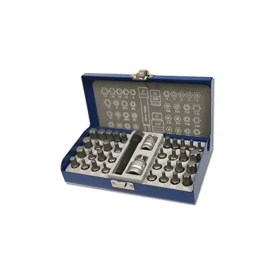 Juego 37 Pcs Torx Allem Ribe con Punta Metal Ruhlmann