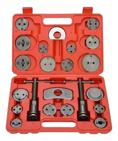 Kit Compresor Extractor Prensa Caliper Freno Auto 22 Pzs Eurotech