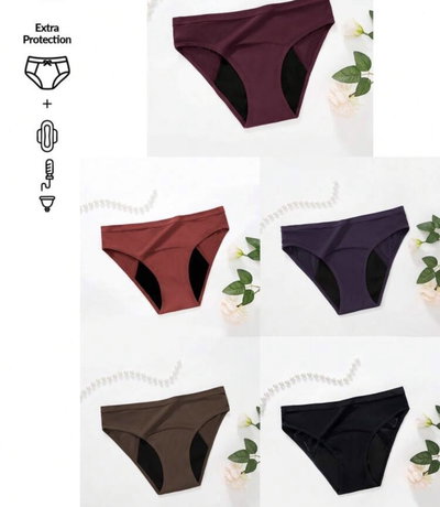 Bombachas antifiltraciones, menstruales o incontinencia de microfibra