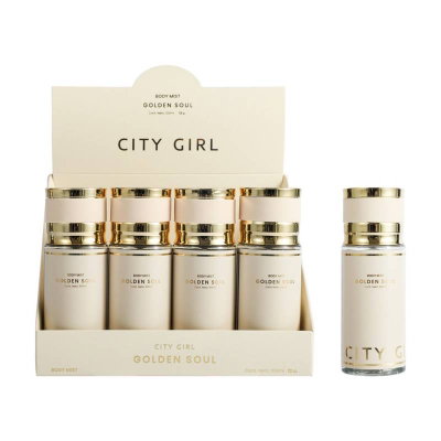 Body Splash de City Girl x 250 ml Golden Soud