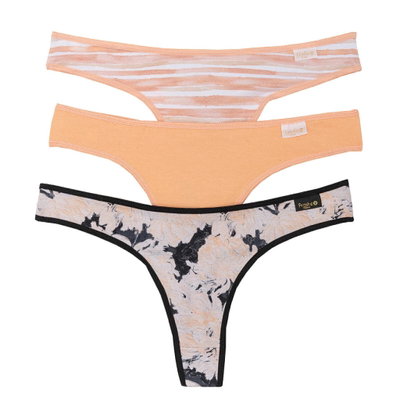 Cola Less de Algodón Lycra Estampado Durazno precio por unidad