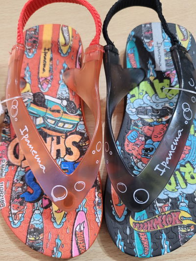 Ojotas Ipanema Hot Wheels Bebé