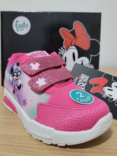 Zapatilla Footy Minnie con luz 