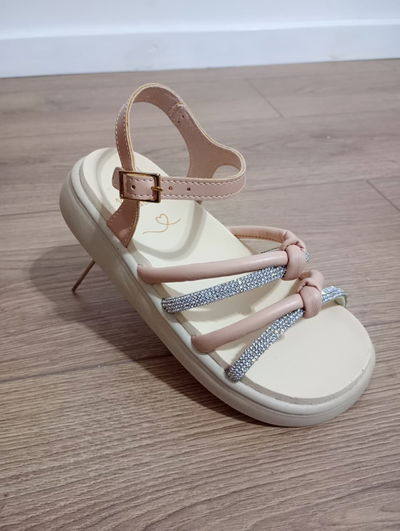 Sandalia infantil Glitter Mini Sua Cia