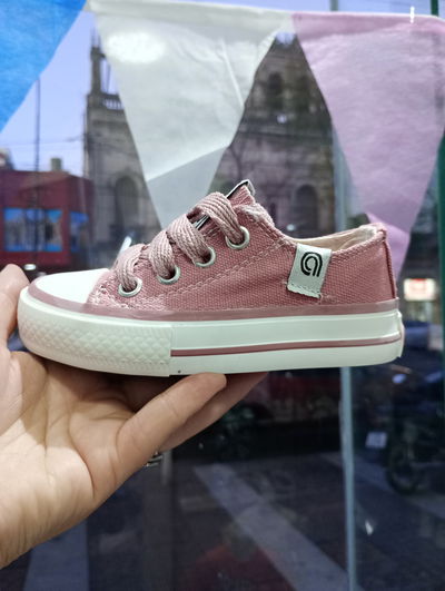 Zapatillas Rave lona con puntera