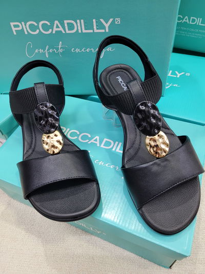 Sandalia Piccadilly Mujer Confort Elástico 