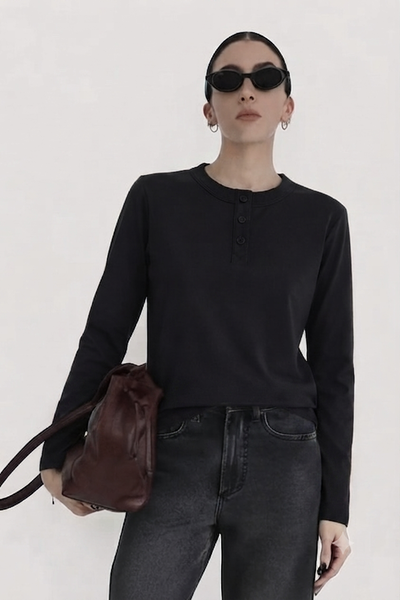 Remera Brisa Negro Duvian