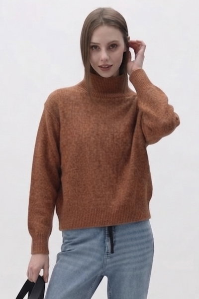 Sweater Alix Ladrillo Duvian