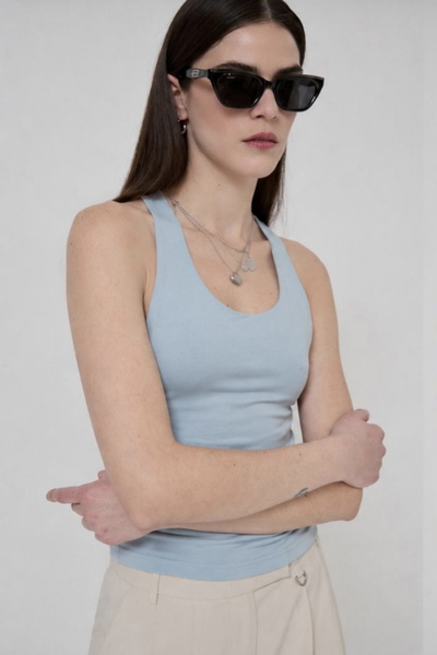 Musculosa Roca Celeste Ayres