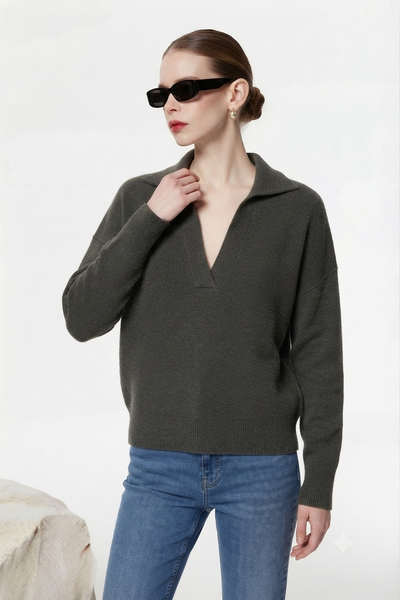 Sweater Siena Gris oscuro Mardel