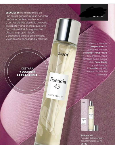 Eau de Parfum con atomizador 50ml 